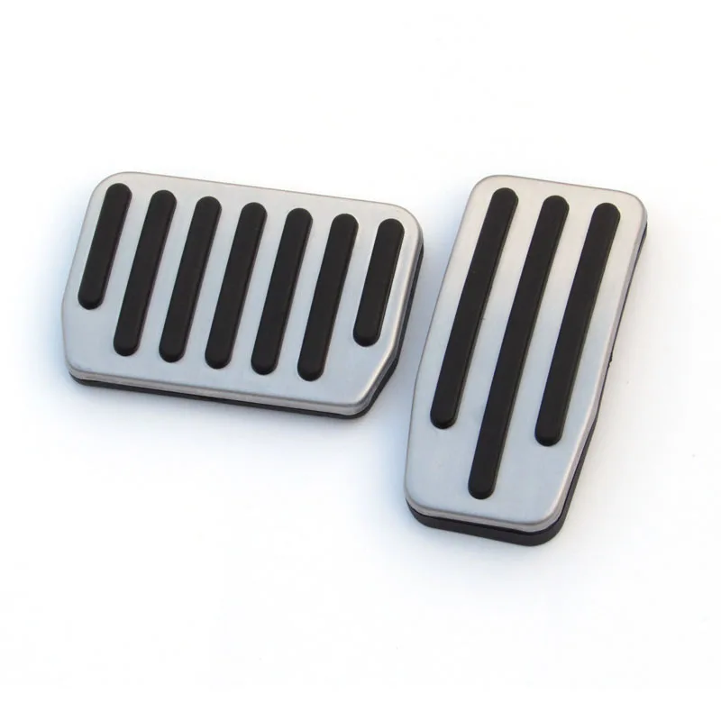 

2 Pcs / Set Aluminium alloy Accelerator Foot Rest Modified Pedal Pads Kit for Tesla Model 3 Brake Replacement