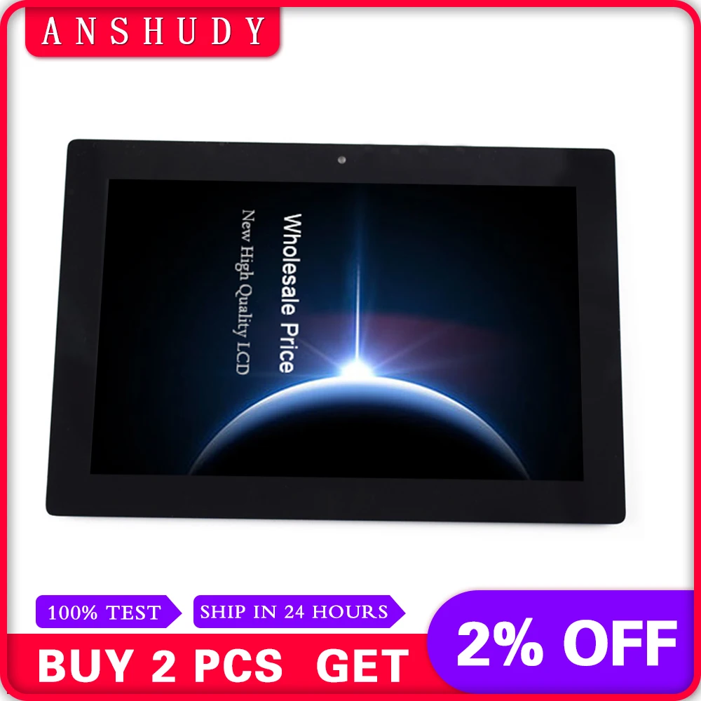 

For Lenovo IdeaTab S6000 S6000-H LCD Display Panel Touch Screen Digitizer Sensor Glass Assembly