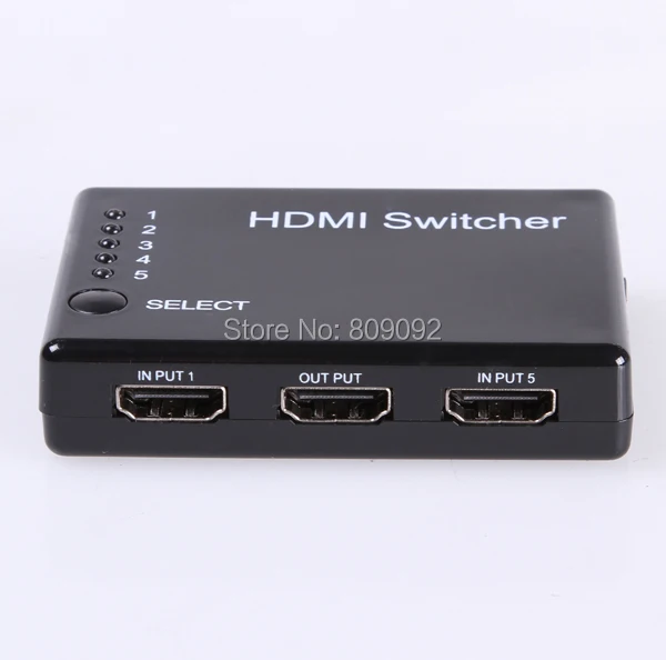 5 Порты и разъёмы HDMI коммутатор Splitter Box с Дистанционное управление 1080 P 5 в 1