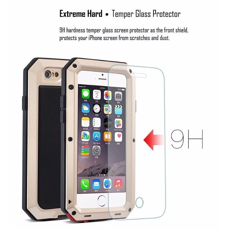 Doom Armor Metal Shockproof Aluminum Phone Case for iPhone 13 12 11 Pro Max X XR 8 7 Plus Full Heavy Duty Protection Cover Case iphone 13 mini mobile phone cases