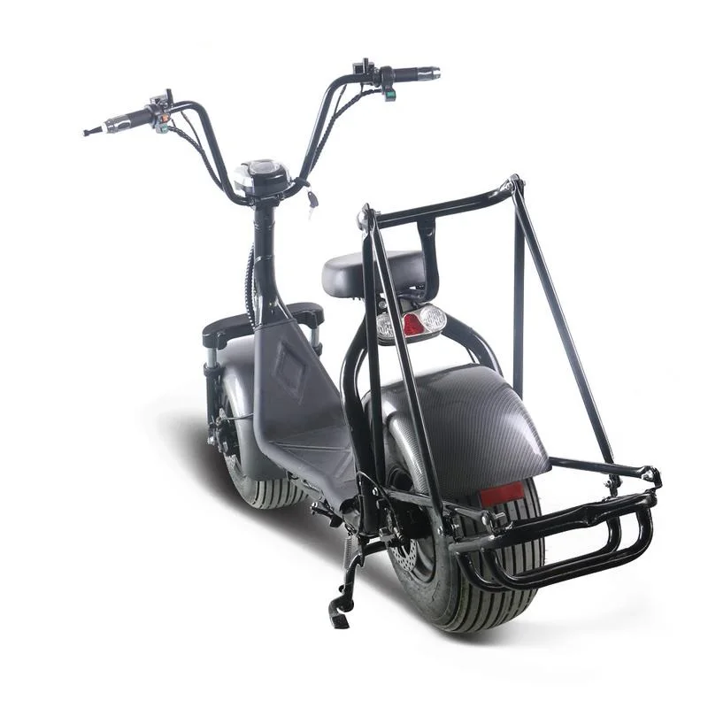 E-Scooter City Coco 2 колеса электрический мотоцикл 1000 Вт взрослый Электрический гольф скутер Citycoco внедорожный электрический мотоцикл