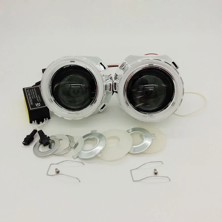 2.5 inch Mini HID Bixenon Projector Lens LHD/RHD headlight with CCFL