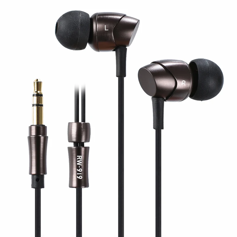 YINCROW RW 919 3 5 мм наушники вкладыши с двойным динамическим приводом HIFI бас DJ