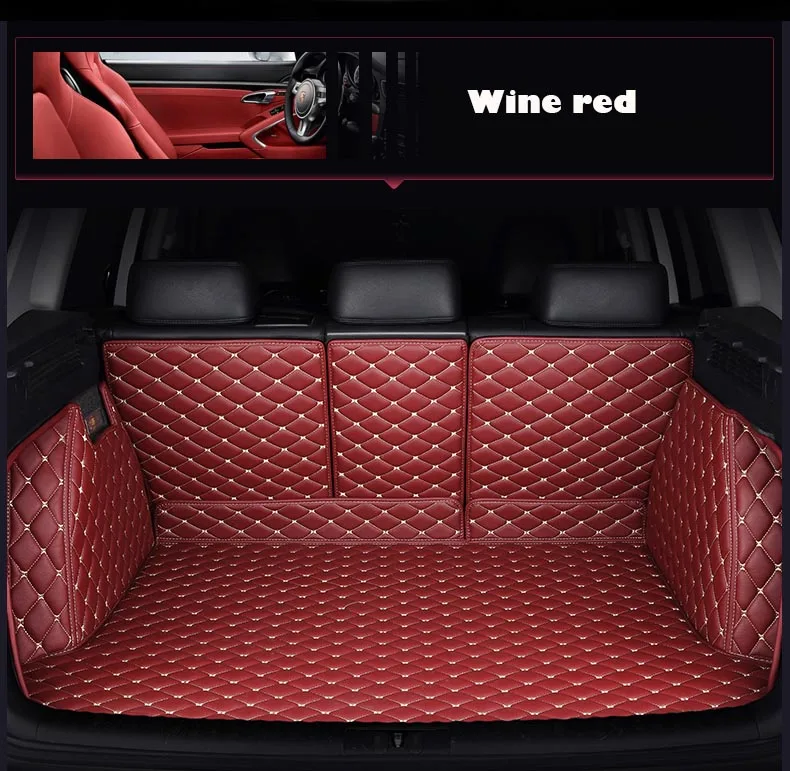 

Custom car trunk mat for toyota rav4 fortuner land cruiser prado camry yaris venza prius Alphard corolla car accessories styling