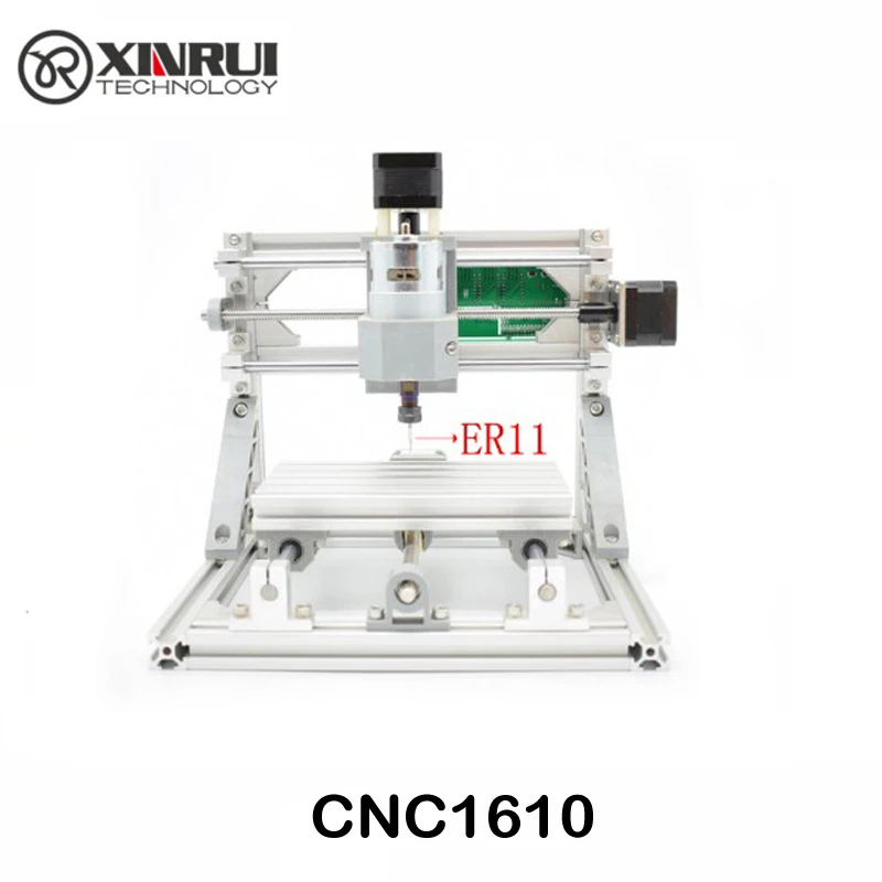 CNC 1610 ER11 лазерный GRBL контроль Diy Мини станок с ЧПУ рабочая зона 16x10x4 5 см 3 оси pcb ПВХ