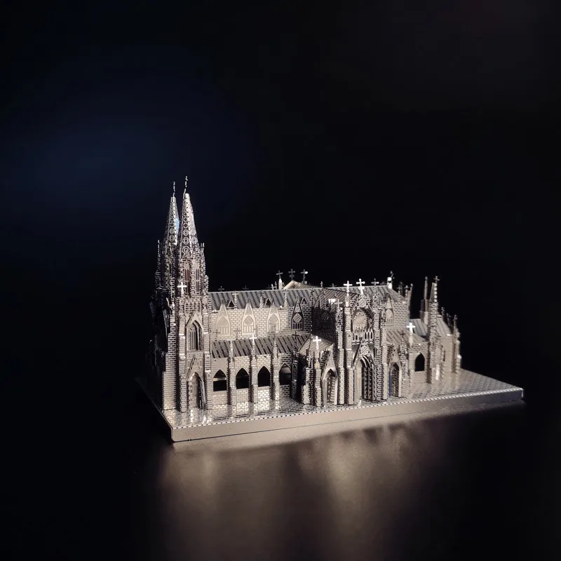 HK NANYUAN ST. PATRICK'S CATHEDRAL 3D головоломка металлическая сборка модели домашнего интерьера украшения diy архитектура