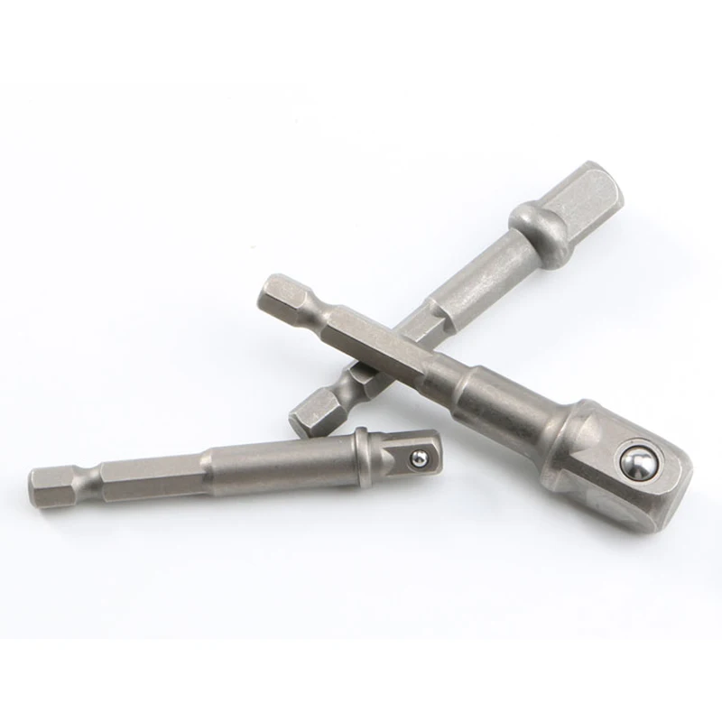

3pcs SDS Socket Driver Set Drill Bit Adaptor 3/8 1/4 1/2 Hex Shank Converter Impact Drill Hammer Adapter Tools