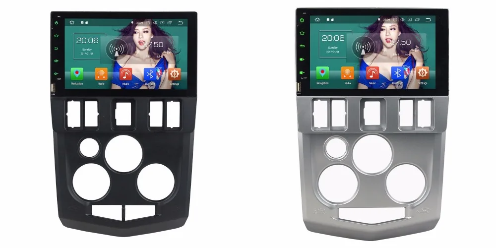 Best KLYDE 8" 4G WIFI Android 8.0 Octa Core 4GB RAM 32GB ROM RDS BT Car DVD Multimedia Player Stereo Radio For Renault Logan L90 2015 0