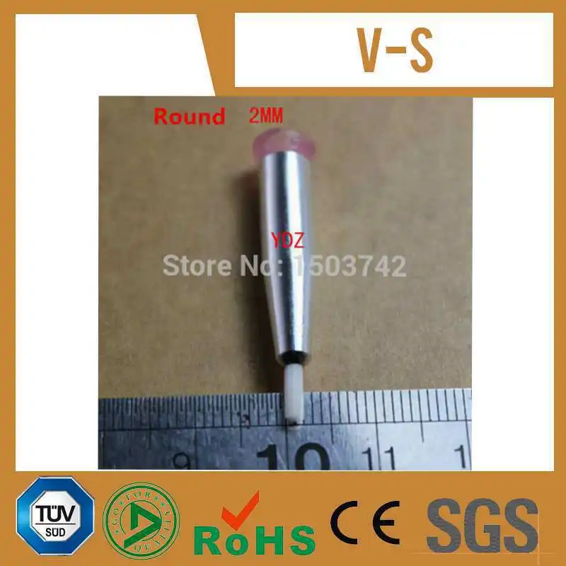 Free Shipping 20G 2Mm Brush Tip Needle Double Screw Thread Needles Efd Soft Brush Needle Round
