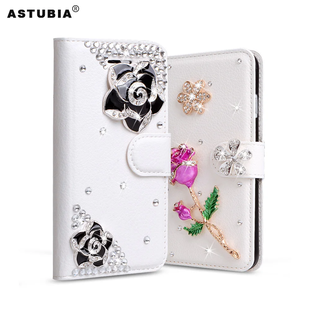 

Case For Xiaomi Redmi Note 4X Case Glitter Rhinestone Coque Funda Case For Redmi Note 4X Note Case Diamond Flip PU Leather 5.5