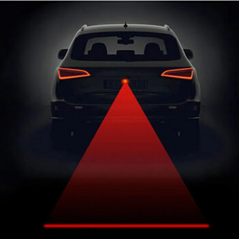 Laser Fog Lamp Anti-Fog Light Auto Auto Accessories emitting-color: Red