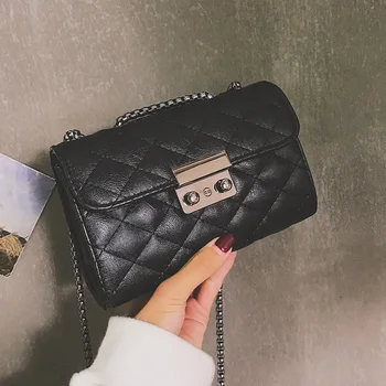 

112518 new hot lady small flap bag female fashion shoulder bag