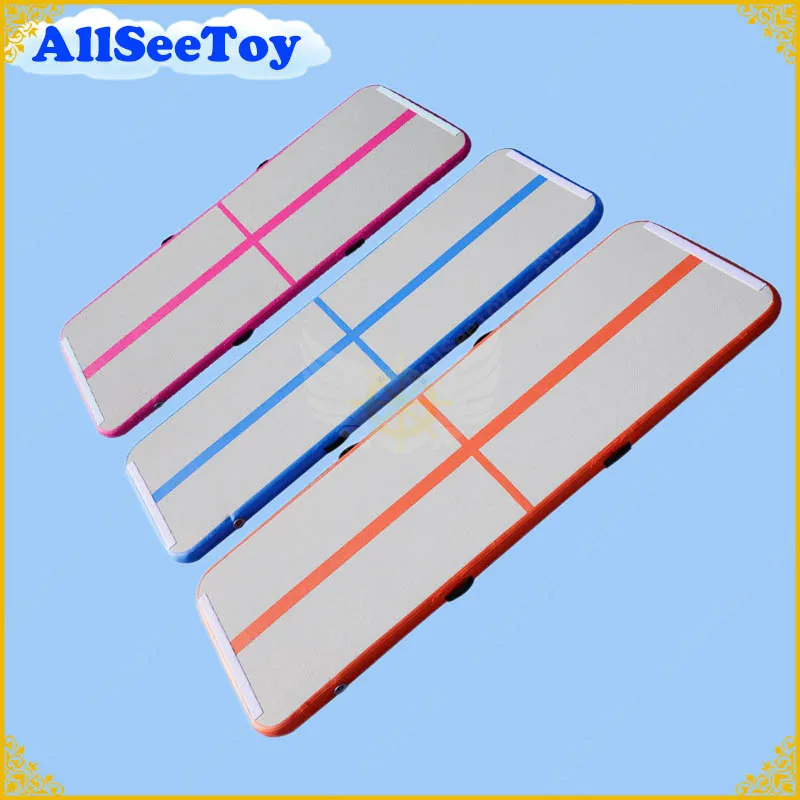 

3 meters Long Air Track ,Inflatable Airtrack for Family use, Floor Home Gymnastics Tumbling Mat, Inflatable Gymnastics Air Mat