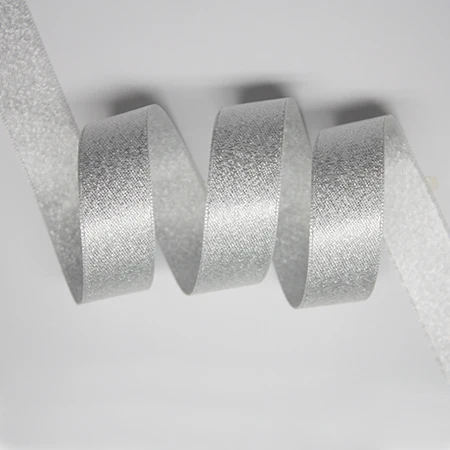 YAMA Silver Purl Satin Ribbon 19 22 25 38 mm 3/4