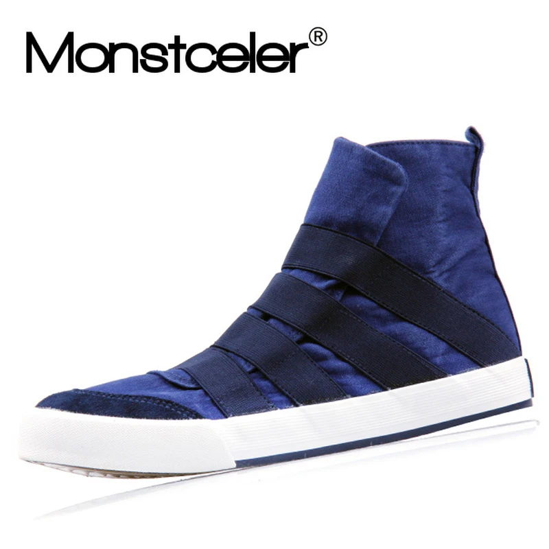 mens canvas ankle boots