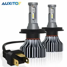 Buy 2PCS H4 H7 LED Headlight H8 H9 H11 9005 HB3 LED Car Light 9006 HB4 6000K White Auto LED Headlamp 9000LM Fanless for BMW Kia Lada Free Shipping