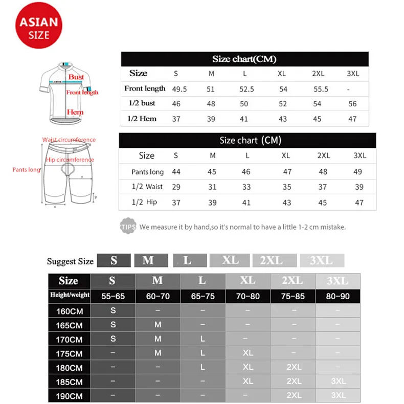 XT Jeseys & shorts sie