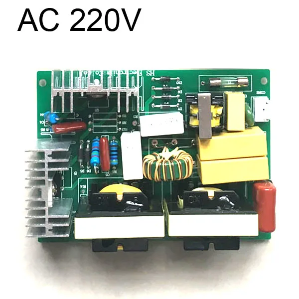 DYKB AC 110 В 220 в 120 Вт LUI ультразвуковой генератор машина для очистки питания драйвер платы PCB Материнская плата/50 Вт 40 к преобразователь вибратор - Цвет: AC 220V Driver Board