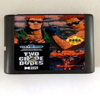 

Two Crude Dudes - 16 bit MD Games Cartridge For MegaDrive Genesis console