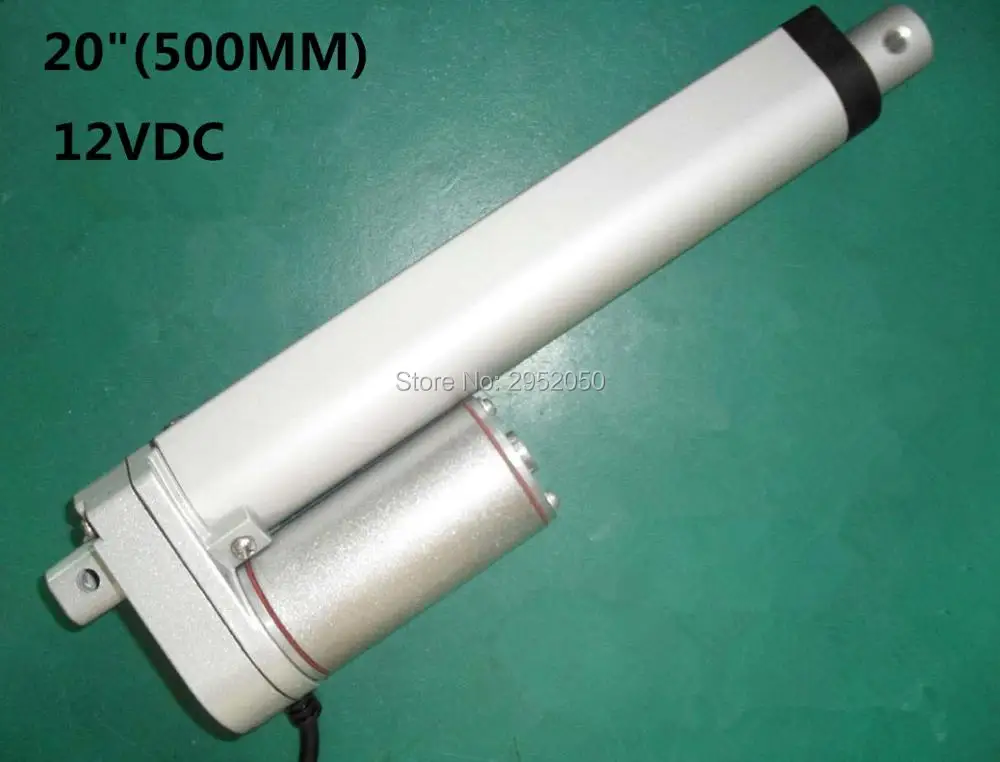 

Free 12V 500mm/20inch stroke 900N /198LBS micro linear actuator electric linear actuator TV lift high speed linear actuatorFree