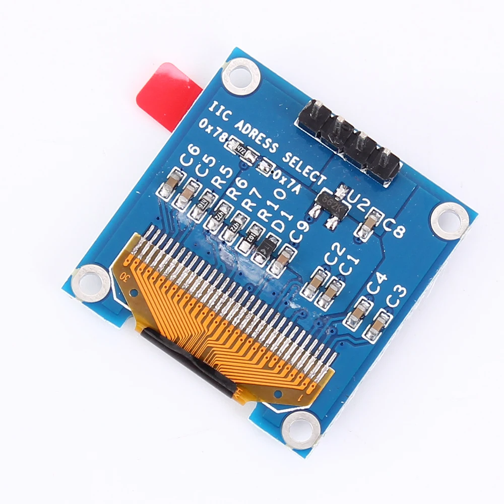 Для модуля OLED дисплея Arduino 0,96 дюймов IIC Серийный белый 128X64 IEC SSD1306 плата с ЖК-экраном GND VCC SCL SDA 0,9" Oled IEC