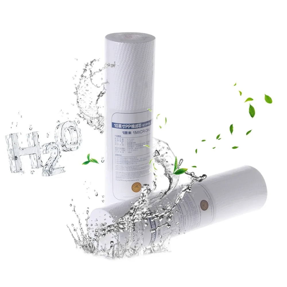 

MEXI 10" Water Purifier PP Filter Cartridge 1 Micron Strainer Sediment Replacement 100g 120g 150g