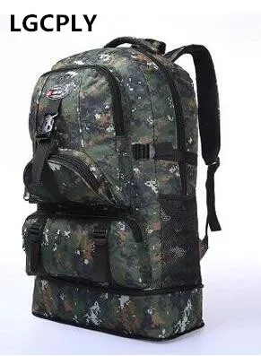 Hot-selling Unisex Military multi-function Camouflage Backpack MEN'S large capacity 60L Travel bag Rucksacks Shoulder | Багаж и сумки