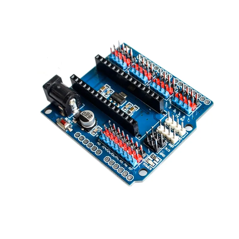 1pcs NANO UNO multipurpose extension module blue For arduino