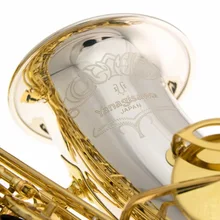 Alto Saxophone A-9933 A-W033 Elite Model Silver Neck Bell Sax Professional Mouthpiece Patches Pads Reeds Bend Neck