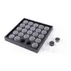 Empty 25/50 Space Nail Art Powder Gems Rhinestone Storage Container Case Box Plate Manicure Tool 5