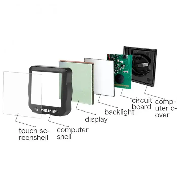 Проводной велосипедный компьютер Водонепроницаемая подсветка цифровой велокомпьютер Speedome EDF88