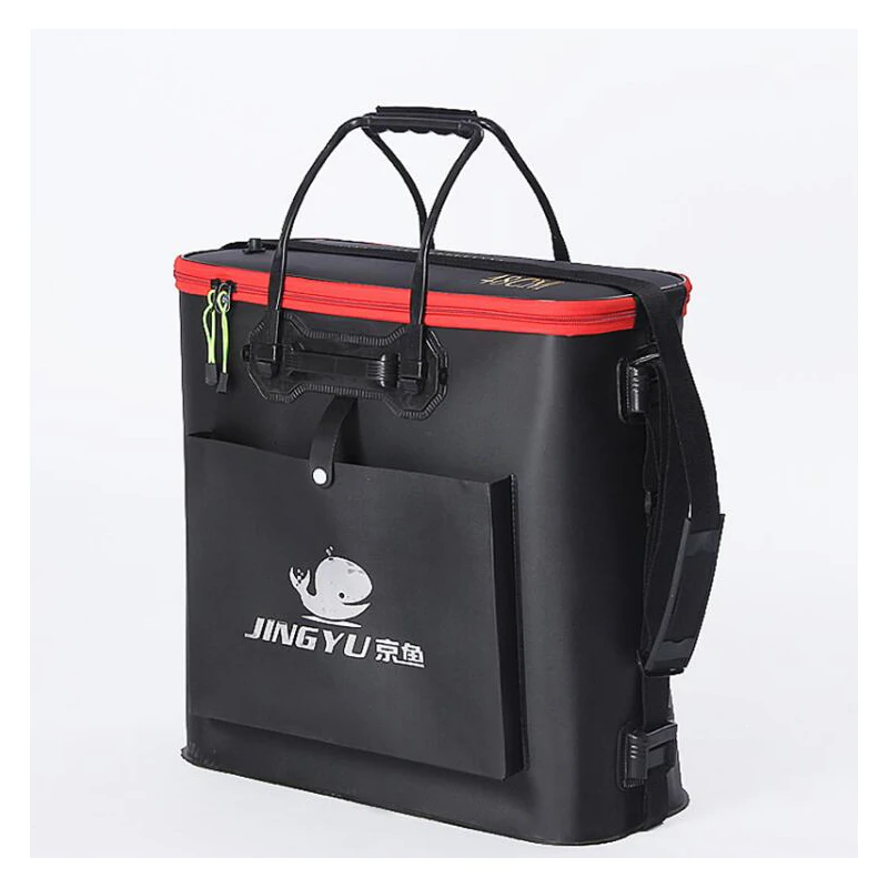 

4 Kinds Of Color 42/48CM Thicken EVA Fishing Barrels Collapsible Fishing Barrels Multi-functional High Quality Fishing box