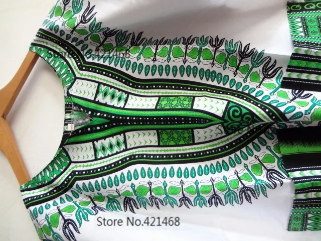 Модный дизайн африканская традиционная печать хлопок футболка в африканском стиле для унисекс