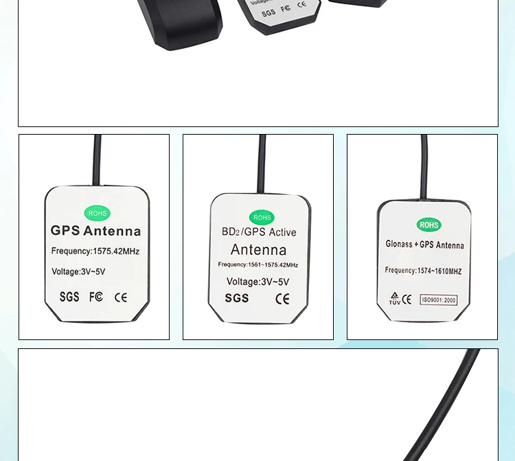 RP-SMA 3 м кабель автомобильный gps антенна gps приемник gps ГЛОНАСС/gps BD двойная система GNSS внешняя антенна для модуля GNSS