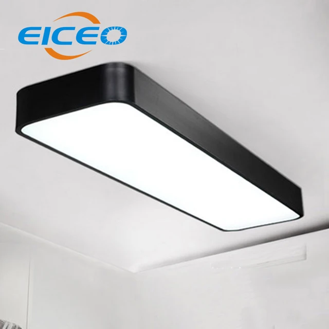 EICEO) Eenvoudige Kantoor Plafondlamp LED Verlichting Rechthoekige ... EICEO) Eenvoudige Kantoor Plafondlamp LED Verlichting Rechthoekige ...
