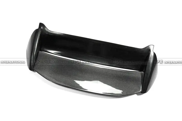 02-05 Honda Civic EP3 Mugen Style Hatchback Roof Wing Spoiler (USDM)Portion Carbon (5)-1