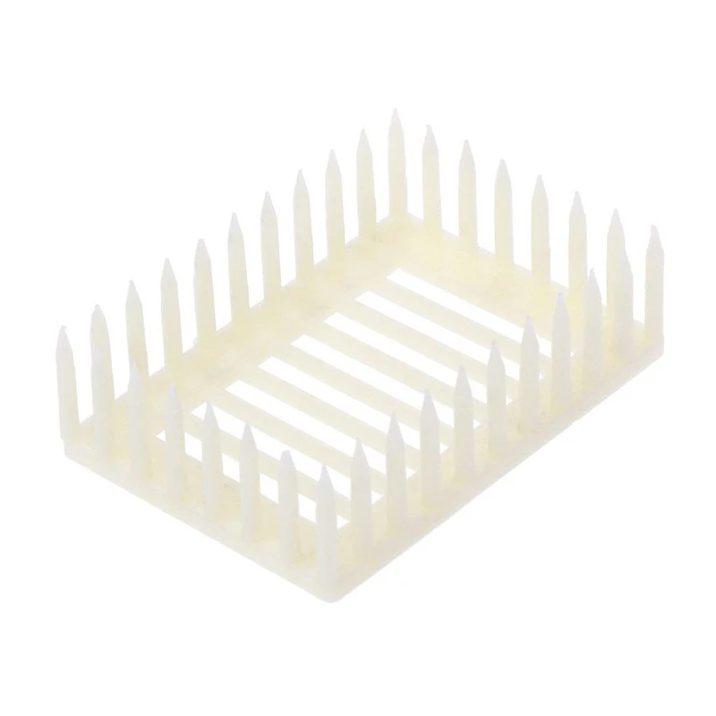 

DLKKLB 1 Pc Beekeeping Tools Plastic Queen Marker Cage Clip Apiculture Bee Catcher Beekeeper Equipment Needle Type Queen Cage