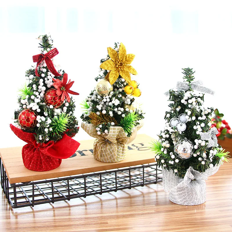 

Christmas Tree home Bedroom Desk Decoration Toy Doll Gift Office Home Children christmas tree decorations party supplies