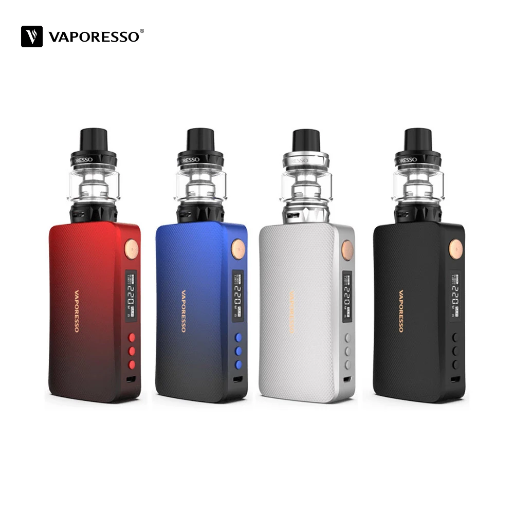 

Original Vaporesso GEN Kit with 220W Box Mod SKRR-S tank 8ml 18650 Electronic Cigarette With Vape Atomizer For Vaporesso LUXE S