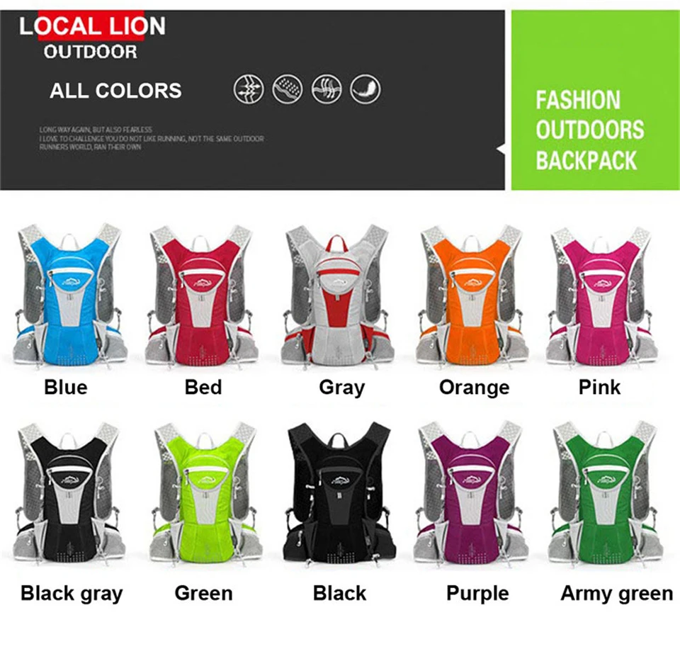 Best LOCAL LION Bicycle Bike Backpack MTB Outdoor enquipment 12L Climbing Hiking Running Outdoor Cycling Backpack Riding Bicycle Bag 12 Best LOCAL LION Bicycle Bike Backpack MTB Outdoor enquipment 12L Climbing Hiking Running Outdoor Cycling Backpack Riding Bicycle Bag 12