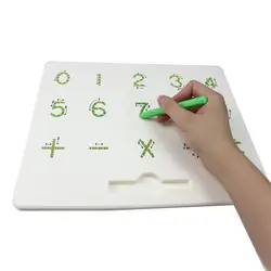 Магнитный планшет Набор для рисования доска Дети рисунок uppercase lowercase буквенно-цифровой написание эскизов развивающие игрушки 6,4