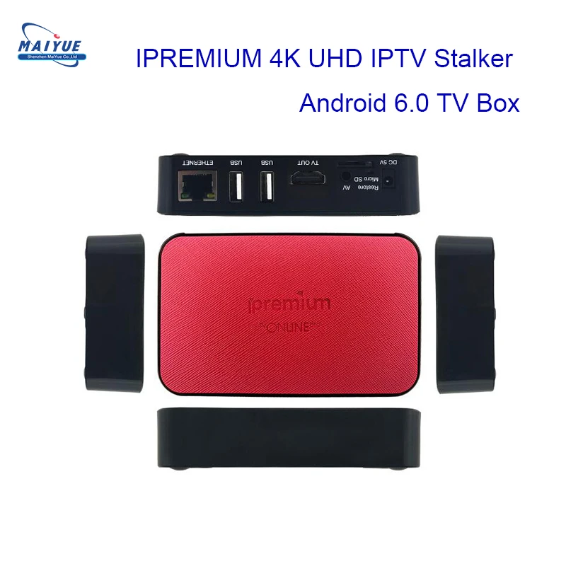 Amlogic S905X 4 ядра к UHD Android 6 0 ТВ коробка 1 ГБ оперативная память 8 Встроенная IPREMIUM Smart