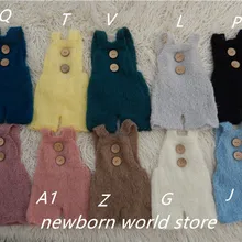 Детские штаны, штаны для фотосъемки новорожденных, мохеровые комбинезоны