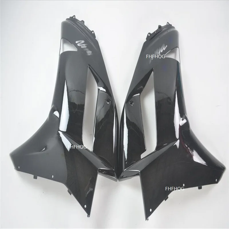 Мотоцикл обтекатель комплект для Kawasaki Ninja ZX6R 07 08 черный кузов Обтекатели набор ZX6R 2007 2008 Обтекатель Kawasaki запчасти