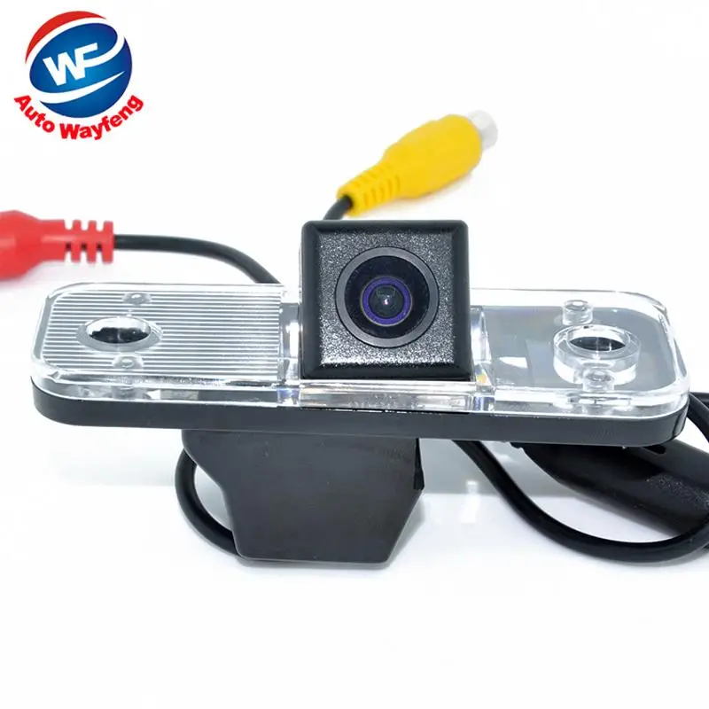 

Free shipping HD waterproof backup reverse parking car rear view camera for Hyundai Santa Fe Azera