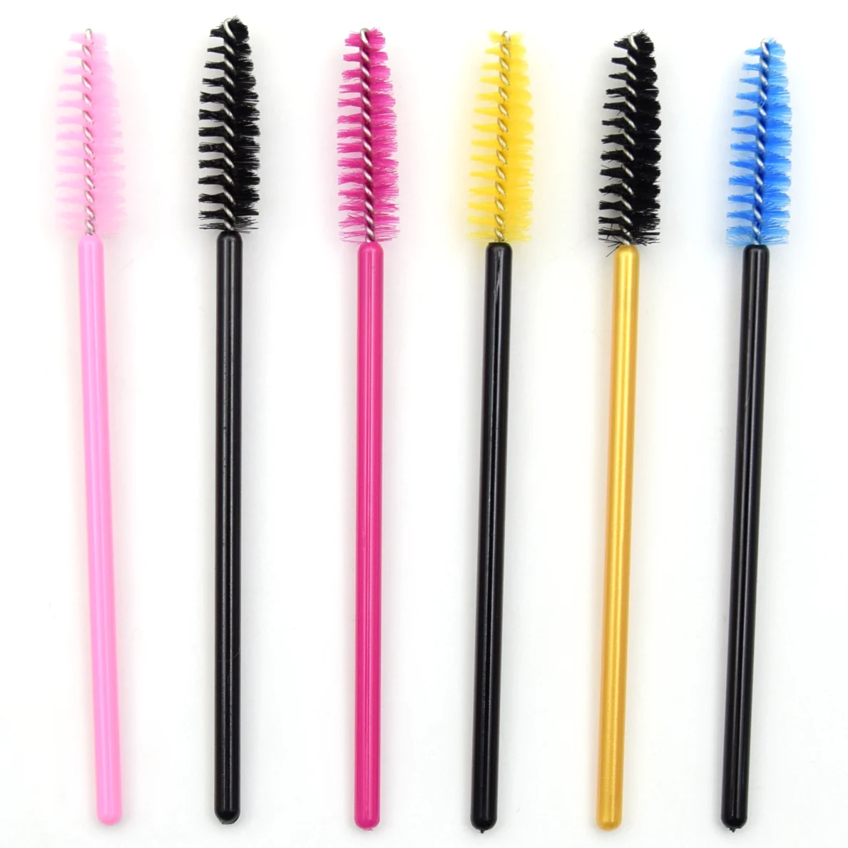 50pcs Eyelashes Brushes Makeup Brushes Eyelash Extension Disposable Mascara Wands Applicator Eye Lashes Cosmetic Brush Makeup