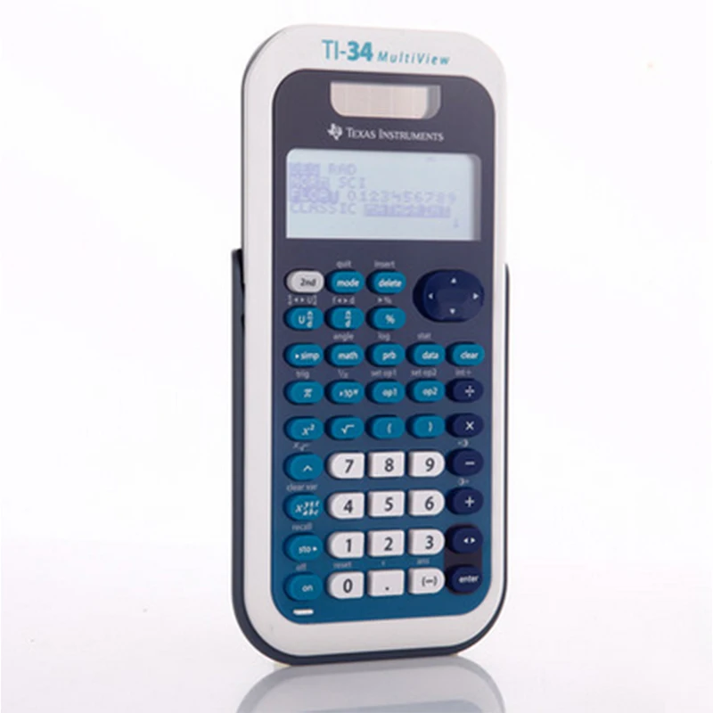 2018 قطعة واحدة تكساس إنسترومنتس TI 34 Multiview طالب اختبار امتحان مخصصة آلة حاسبة علمية 2018 قطعة واحدة تكساس إنسترومنتس TI 34 Multiview طالب اختبار امتحان مخصصة آلة حاسبة علمية