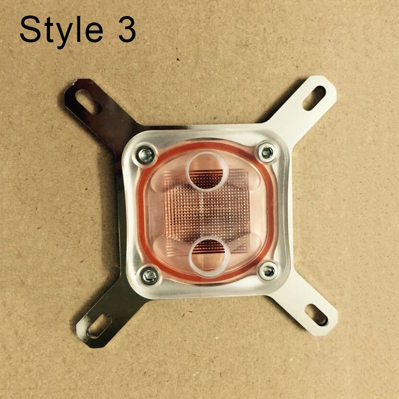 Universal CPU Water Cooling for Computer Water Block Cooler Radiator Heatsink Copper Full Platform For Intel & AMD Waterblock Universal CPU Water Cooling for Computer Water Block Cooler Radiator Heatsink Copper Full Platform For Intel & AMD Waterblock