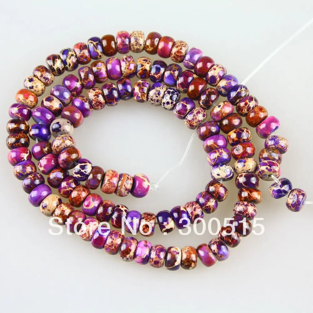 K57006 6x4mm Variscite loose beads 98pcs | Украшения и аксессуары
