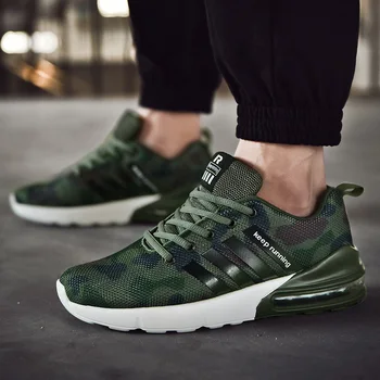 

SENTA Air Cushion Sport Shoes Running Shoes for Men Breathable Mesh Athletic Shoes Outdoor Comfortable Walkng Jogging Sneakers